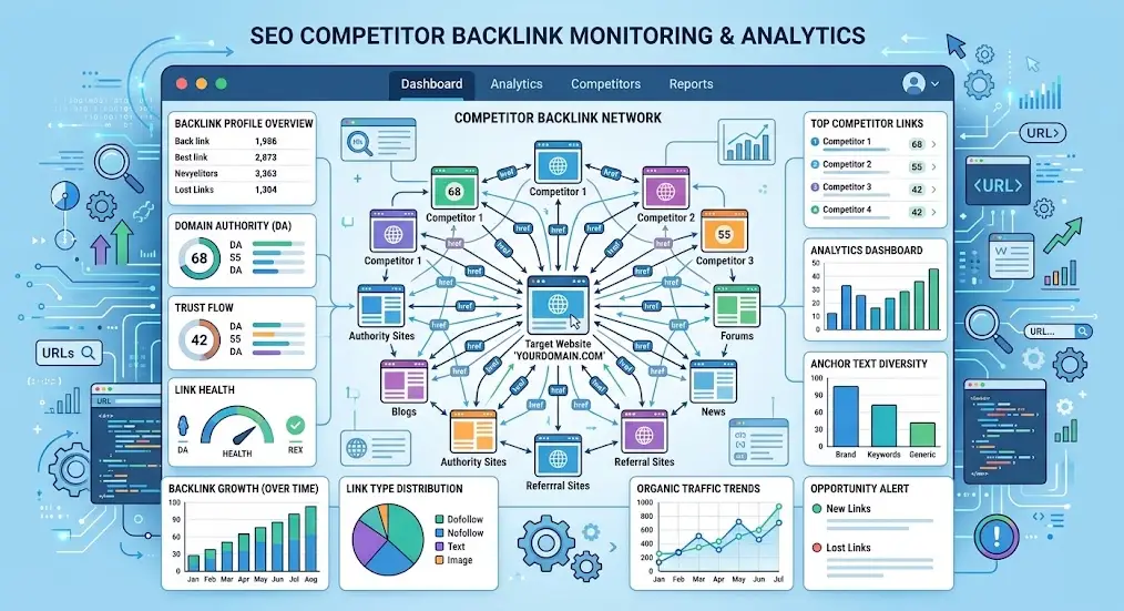 The Ultimate Blueprint to Monitoring Competitor Backlinks: Reverse-Engineering SEO Success